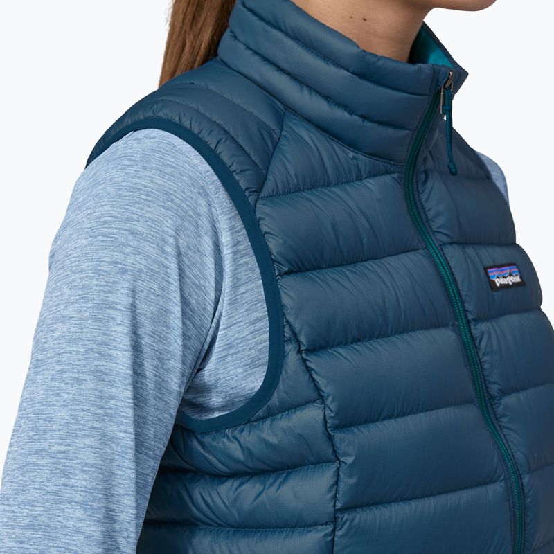 Patagonia women's vest Down Sweater lagom blue 6