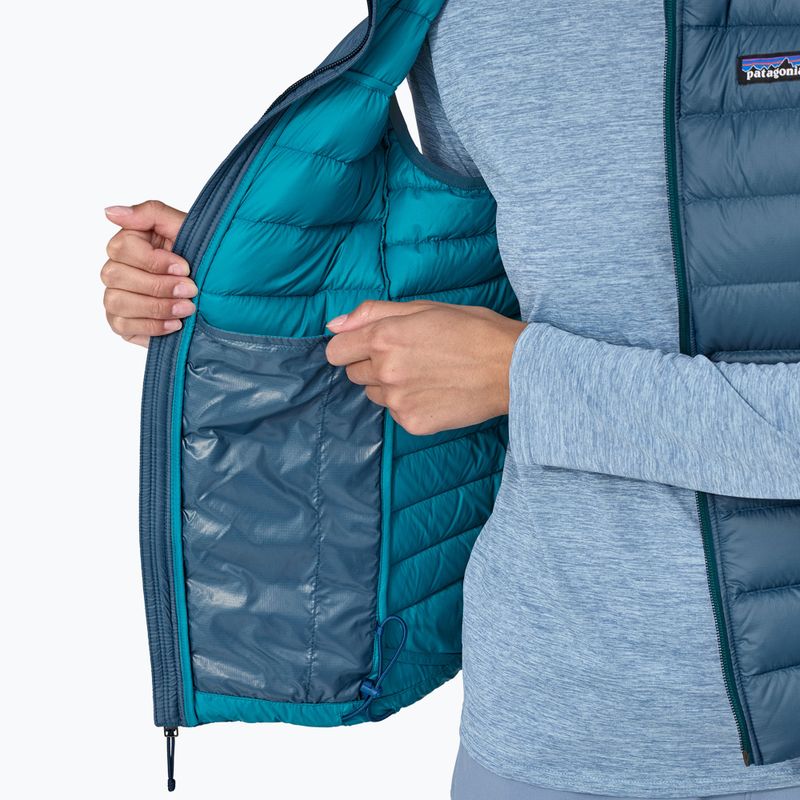 Patagonia women's vest Down Sweater lagom blue 10