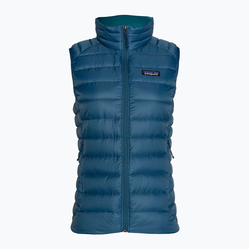 Patagonia women's vest Down Sweater lagom blue 13