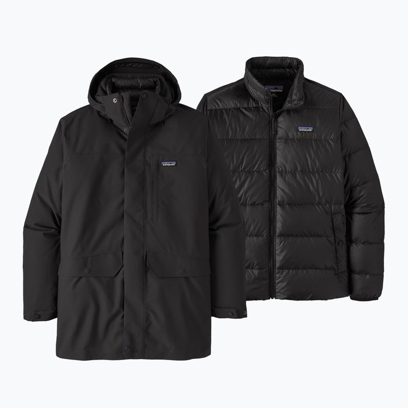 Men's Patagonia Tres 3-in-1 Parka jacket black 3