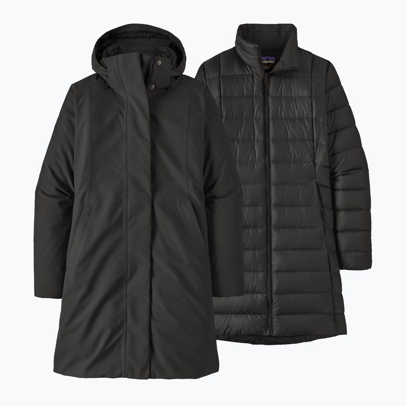 Women's Patagonia Tres 3-in-1 Parka jacket black 3