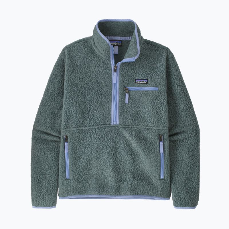 Women's fleece sweatshirt Patagonia Retro Pile Marsupial nouveau green 7