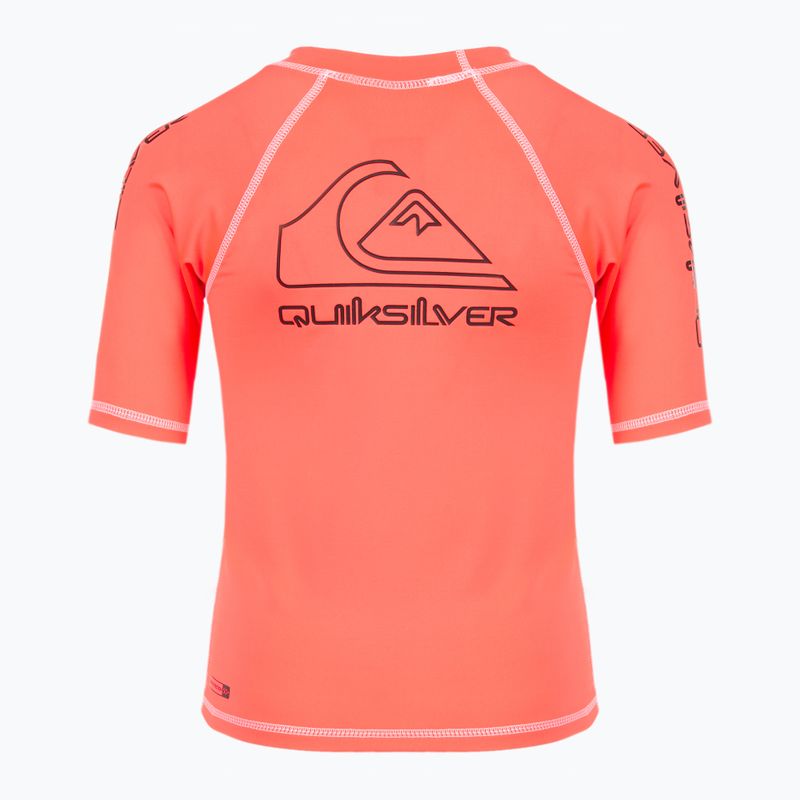 Quiksilver children's swim shirt On Tour orange 2