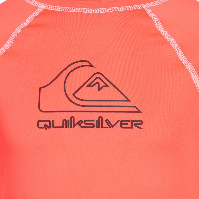 Quiksilver children's swim shirt On Tour orange 3