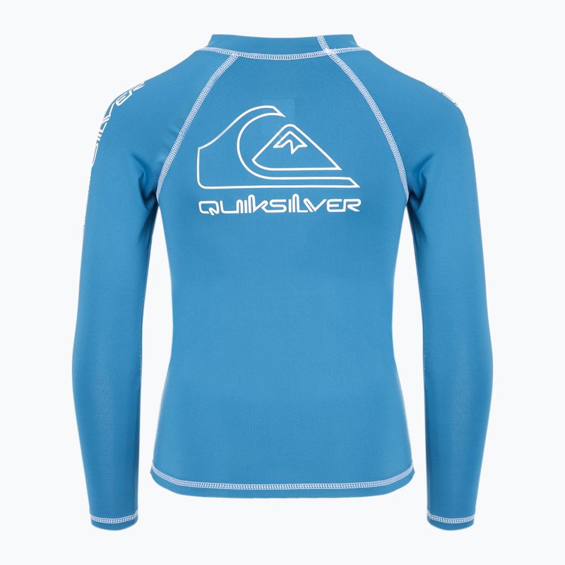 Quiksilver children's swimming longsleeve On Tour blue 2