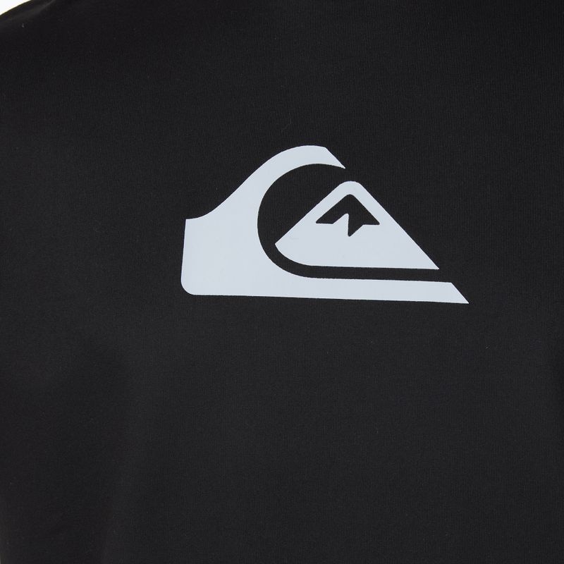Quiksilver children's swim shirt Solid Streak black 3