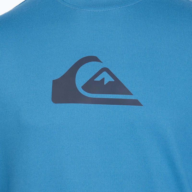 Quiksilver Solid Streak blue children's swim longsleeve 3