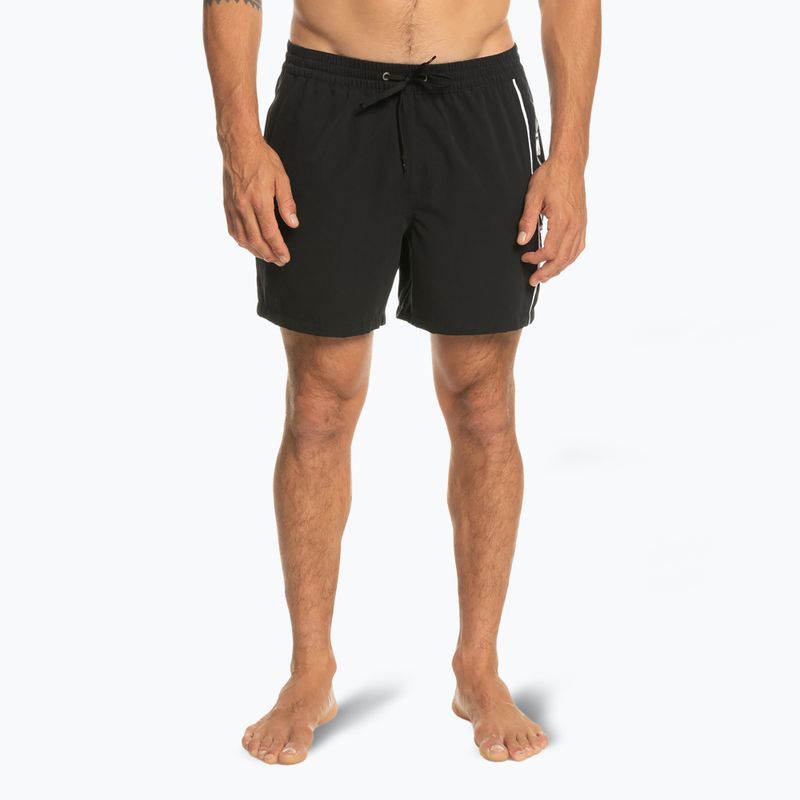 Quiksilver Everyday Vert Volley 16" black men's swim shorts