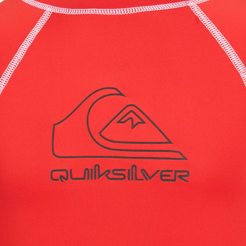 Quiksilver children's swimming longsleeve On Tour red 3