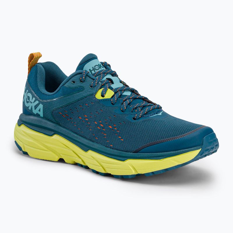 HOKA men's running shoes Challenger ATR 6 blue/yellow 1106510-BCEP