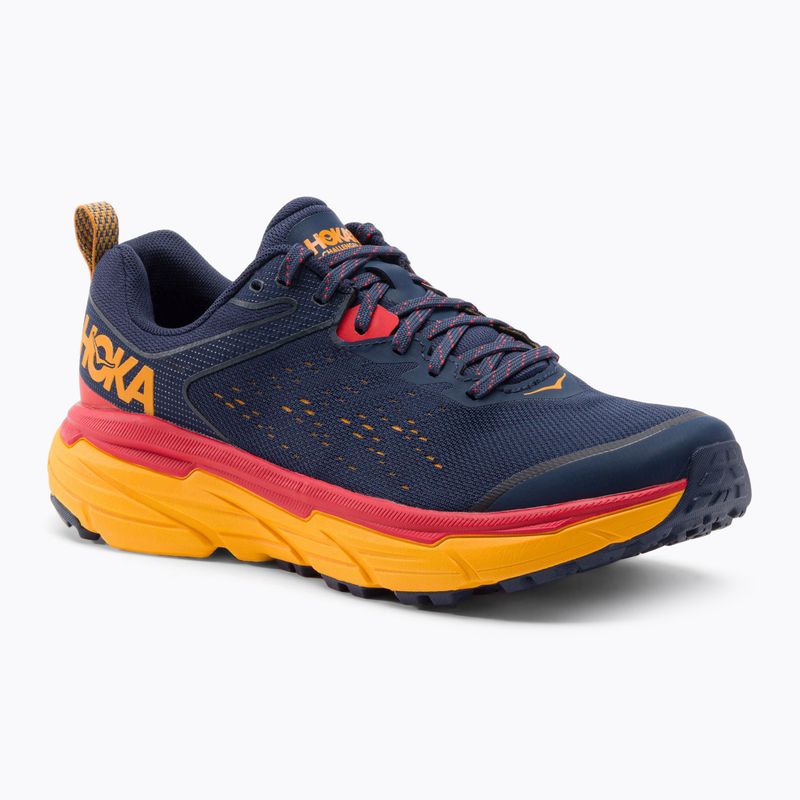 HOKA men's running shoes Challenger ATR 6 navy blue-orange 1106510-OSRY