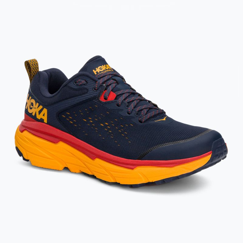 HOKA men's running shoes Challenger 6 ATR Wide navy blue 1106513-OSRY