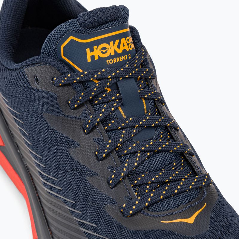HOKA men's running shoes Torrent 2 outer space/fiesta 8