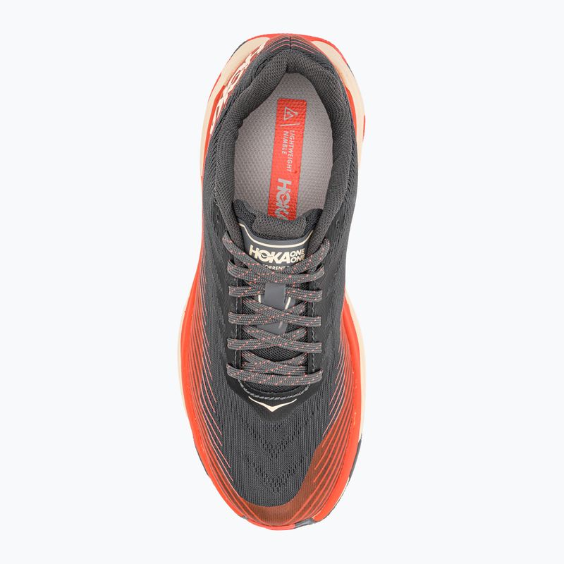 Women's running shoes HOKA Torrent 2 castlerock/camellia 5