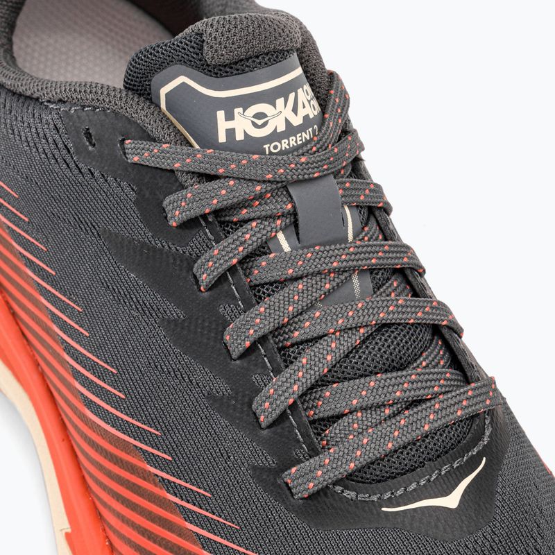 Women's running shoes HOKA Torrent 2 castlerock/camellia 8