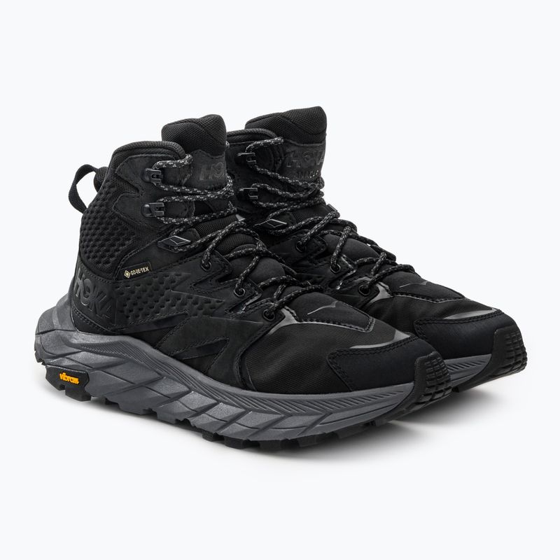 Women's trekking boots HOKA Anacapa Mid GTX black 1119372-BBLC 4