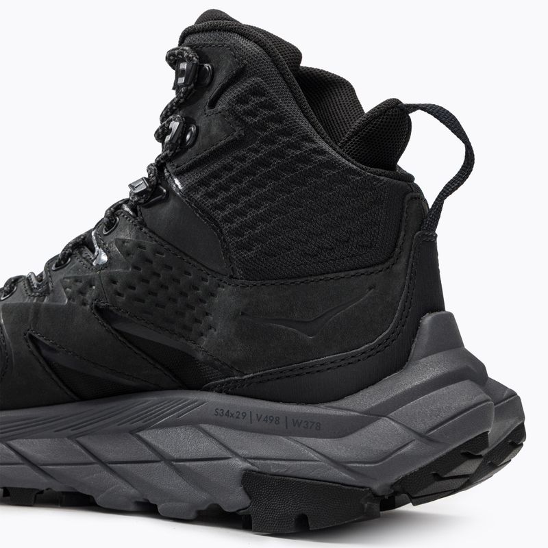 Women's trekking boots HOKA Anacapa Mid GTX black 1119372-BBLC 9