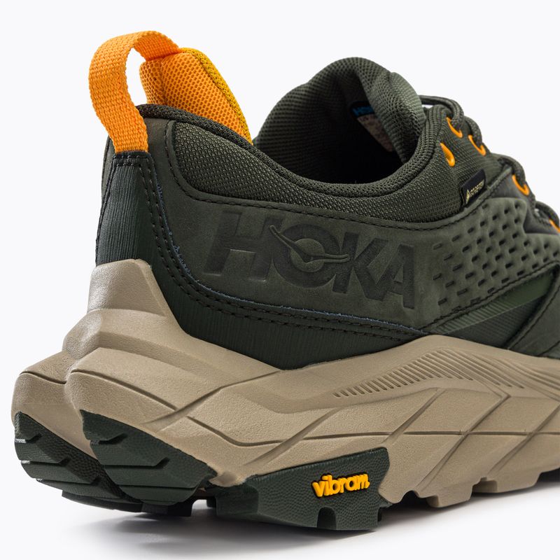 Men's trekking boots HOKA Anacapa Low GTX green 1122017-DBRYL 8