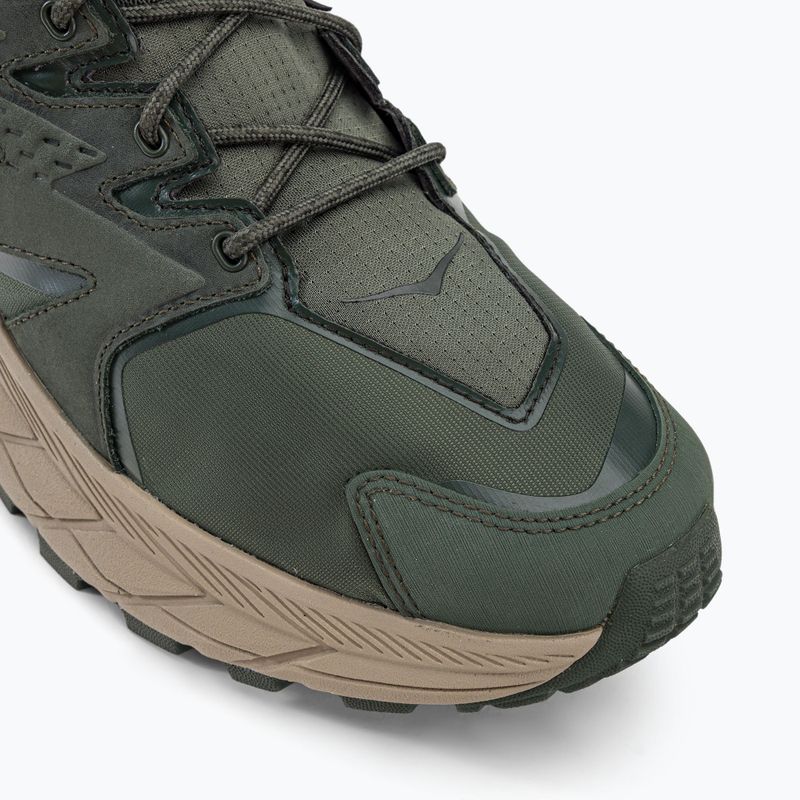 Men's hiking boots HOKA Anacapa Mid GTX thyme/radiant yellow 7