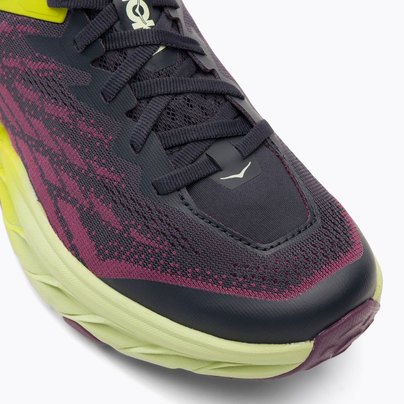 Women's running shoes HOKA Speedgoat 5 blue graphite/evening primrose 7