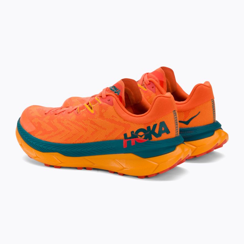 Men's running shoes HOKA Tecton X persimmon orange/radiant yellow 3