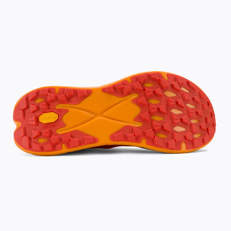 Men's running shoes HOKA Tecton X persimmon orange/radiant yellow 5