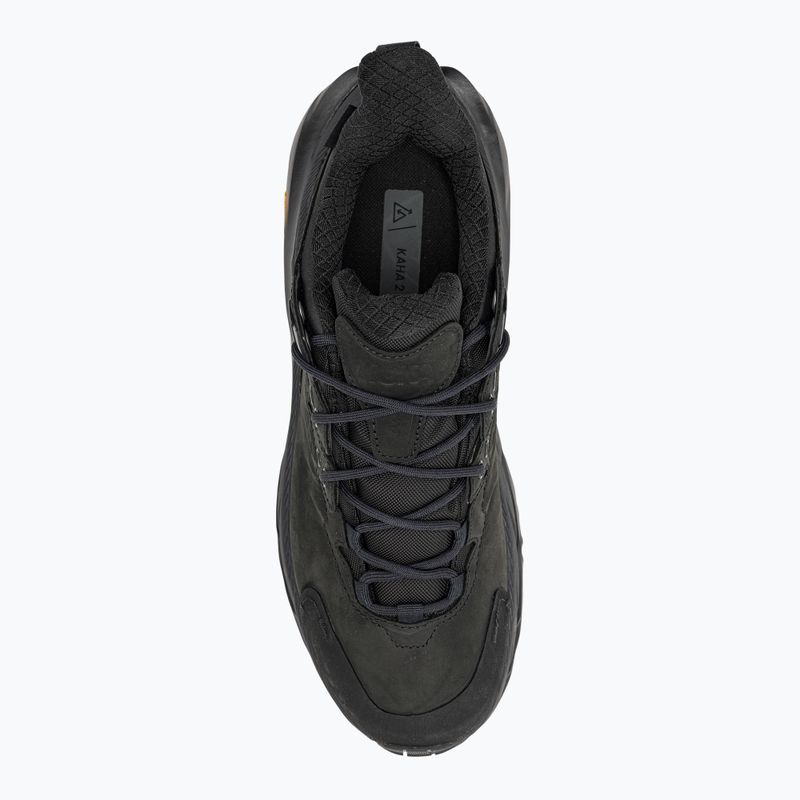 Men's trekking boots HOKA Kaha 2 Low GTX black/black 6
