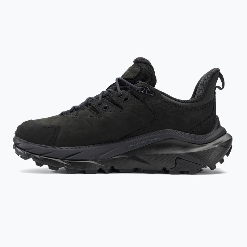 Men's trekking boots HOKA Kaha 2 Low GTX black/black 10