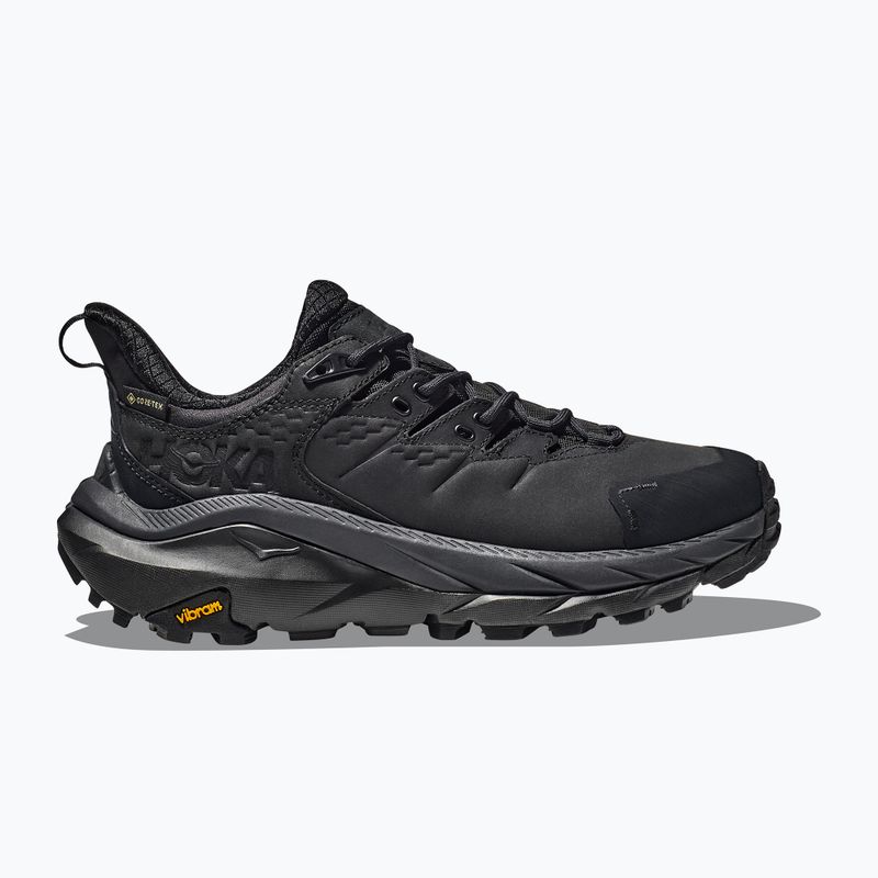 Men's trekking boots HOKA Kaha 2 Low GTX black/black 12