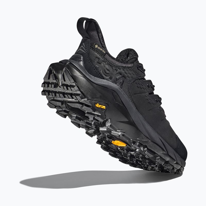 Men's trekking boots HOKA Kaha 2 Low GTX black/black 16