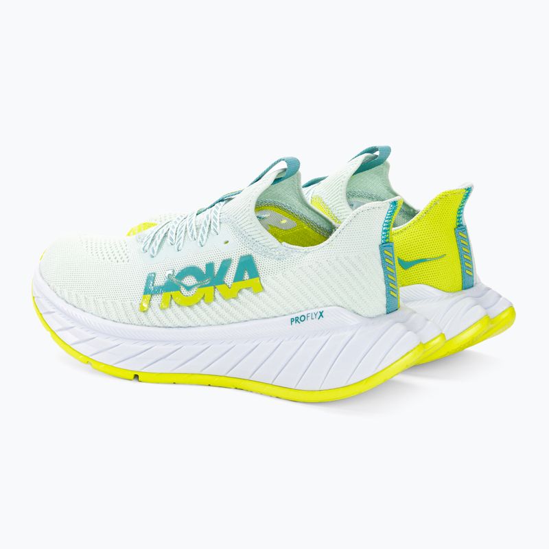 Men's running shoes HOKA Carbon X 3 billowing sail/evening primrose 3