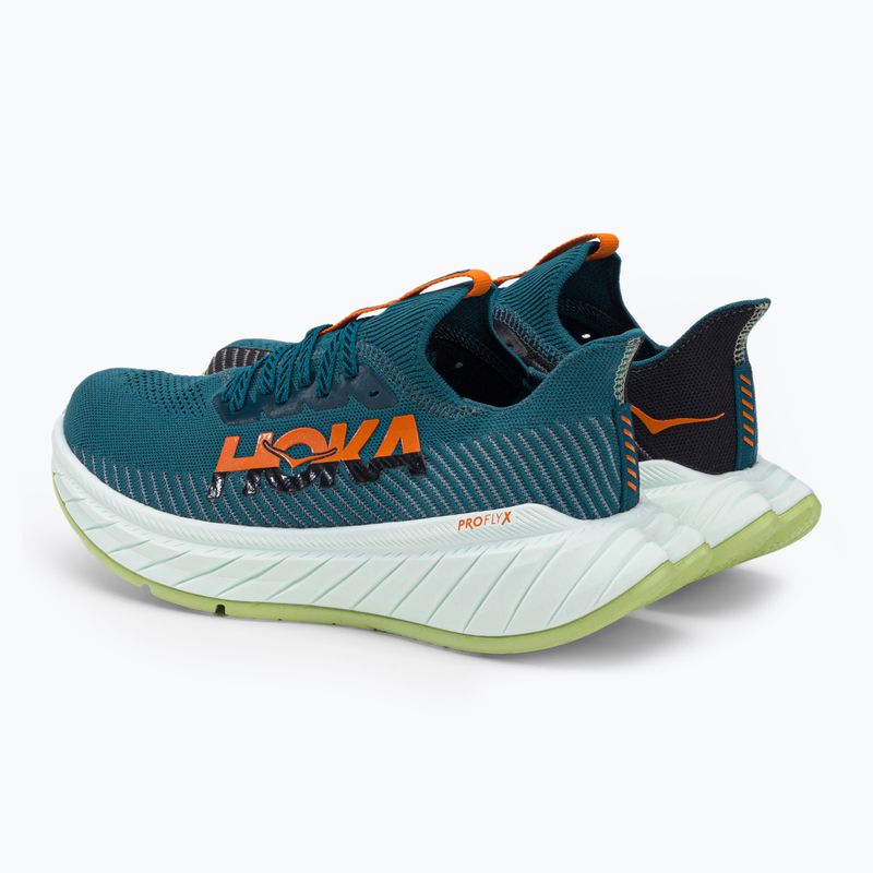 HOKA men's running shoes Carbon X 3 blue 1123192-BCBLC 4