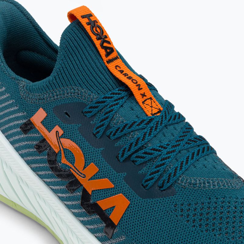 HOKA men's running shoes Carbon X 3 blue 1123192-BCBLC 9