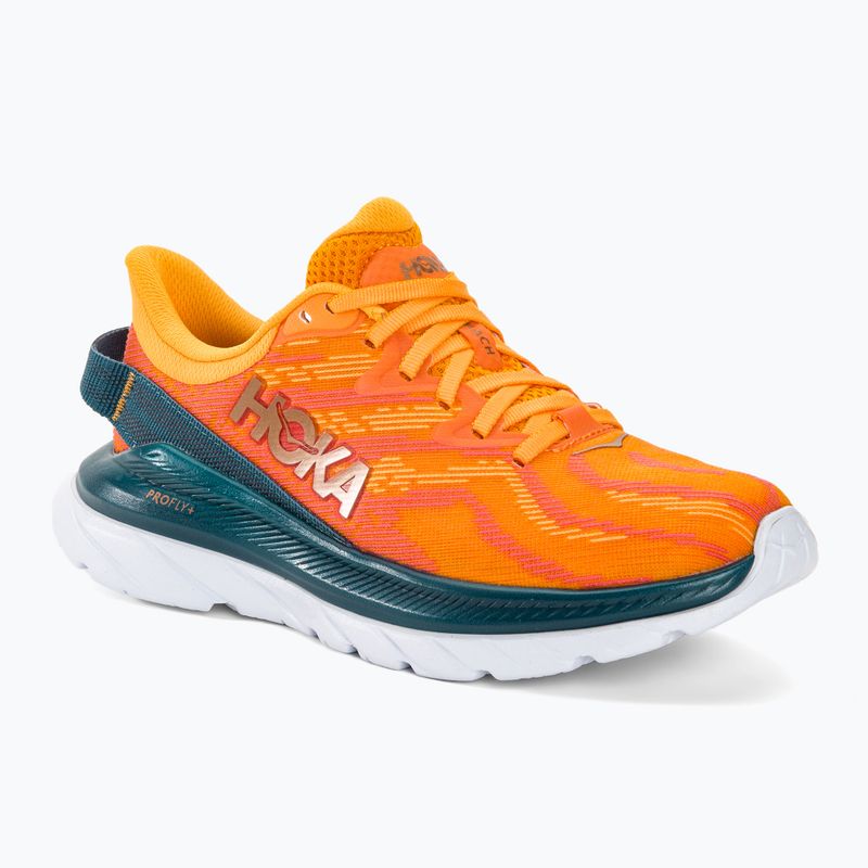 Women's running shoes HOKA Mach Supersonic radiant yellow/camellia