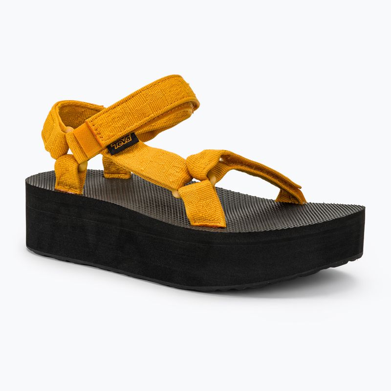 Teva Flatform Universal textural sunflower women's sandals