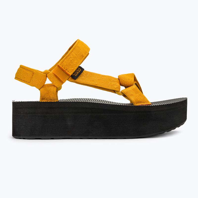 Teva Flatform Universal textural sunflower women's sandals 2