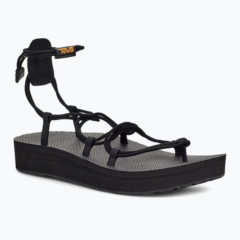 Teva Midform Infinity black women's sandals 8