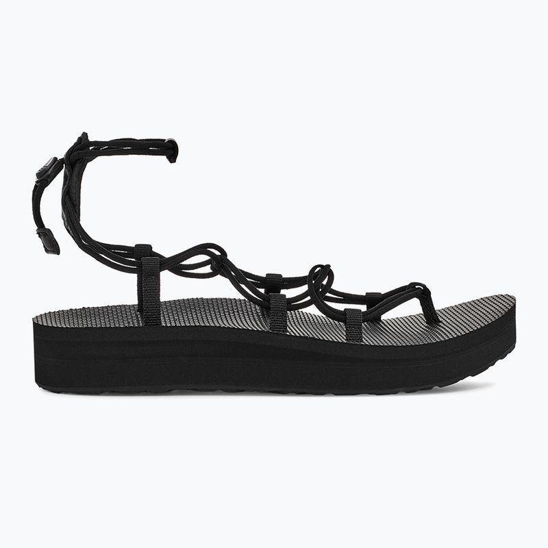 Teva Midform Infinity black women's sandals 9