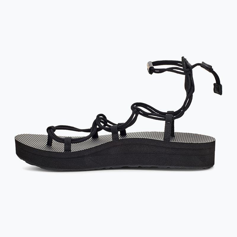 Teva Midform Infinity black women's sandals 10