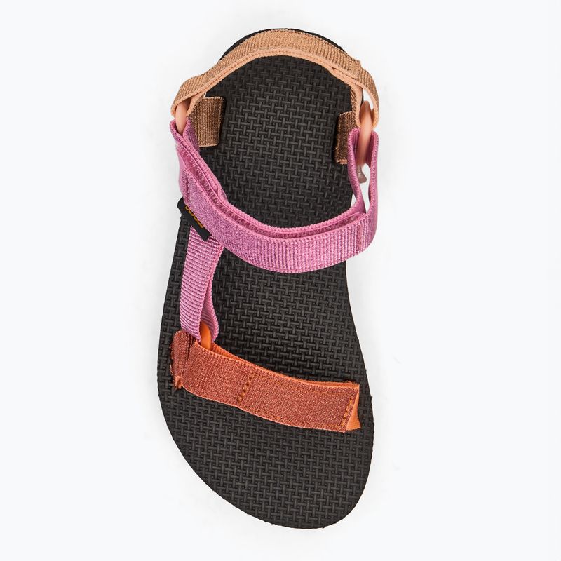 Teva Midform Universal Metallic pink metallic multi children's sandals 5