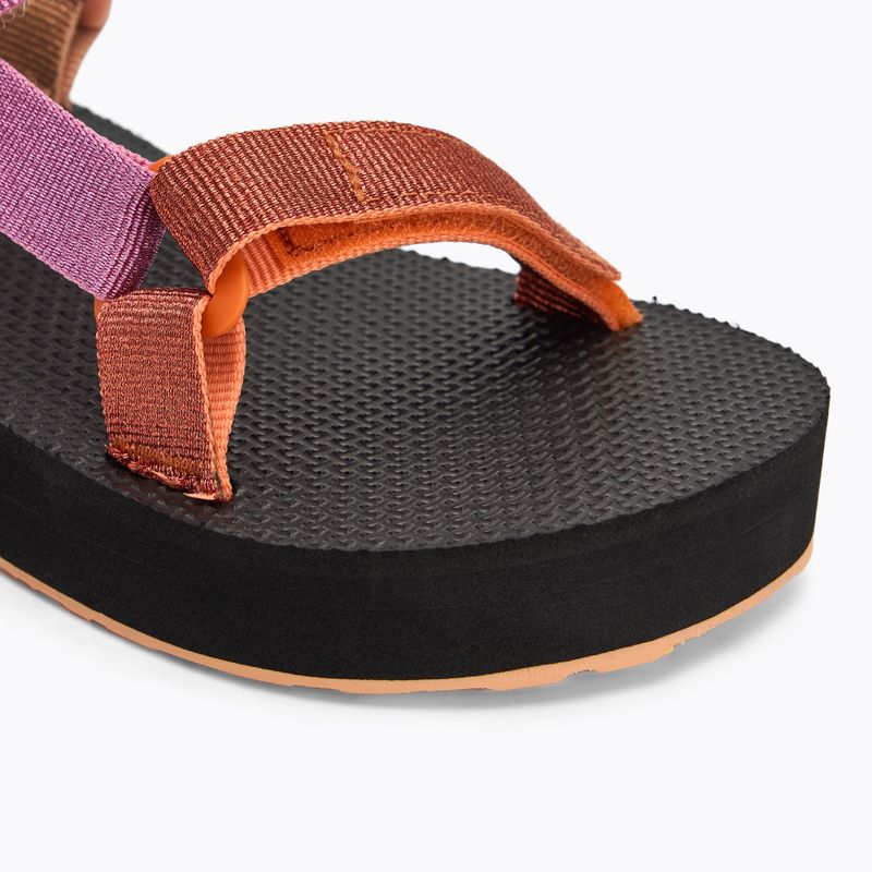 Teva Midform Universal Metallic pink metallic multi children's sandals 7