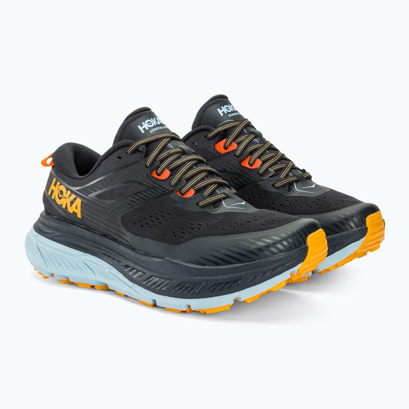 Men's running shoes HOKA Stinson ATR 6 blue graphite/summer song 5