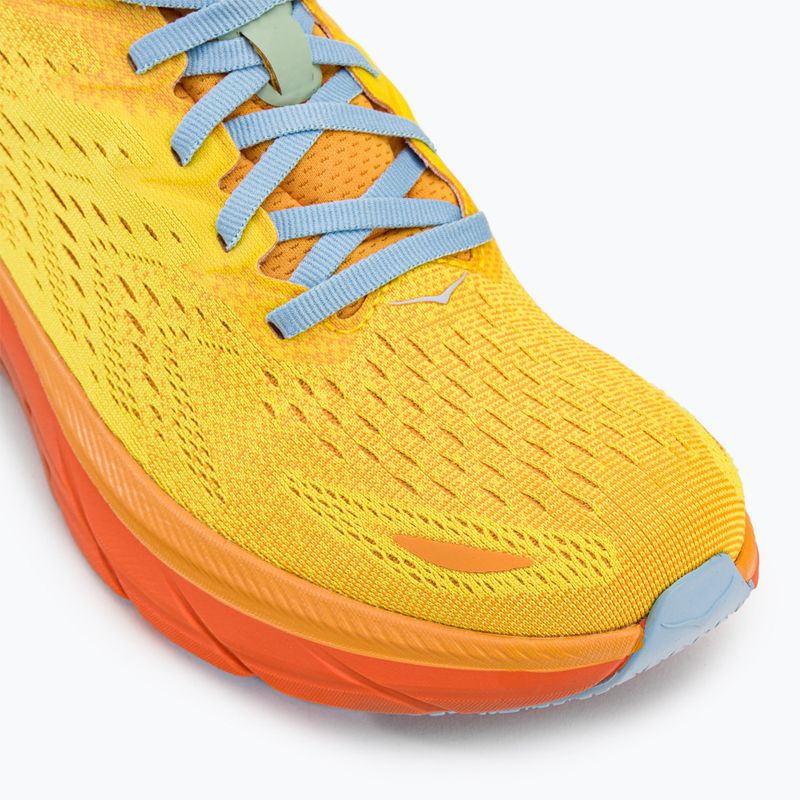 HOKA men's running shoes Clifton 8 yellow 1119393-RYMZ 8