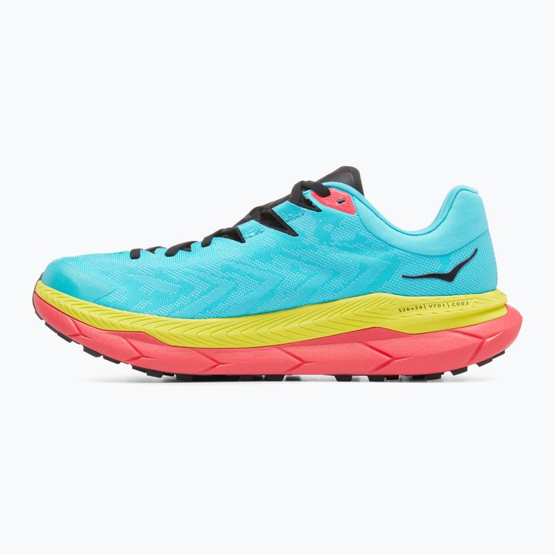HOKA Tecton X men's running shoes scuba blue/diva pink 8