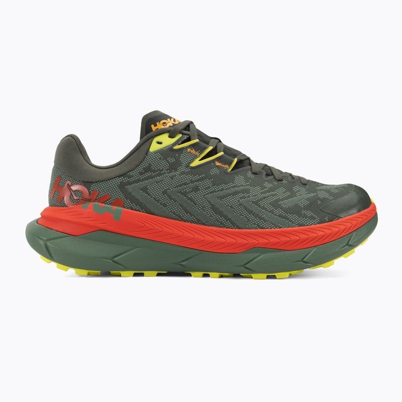 Men's running shoes HOKA Tecton X thyme/fiesta 2