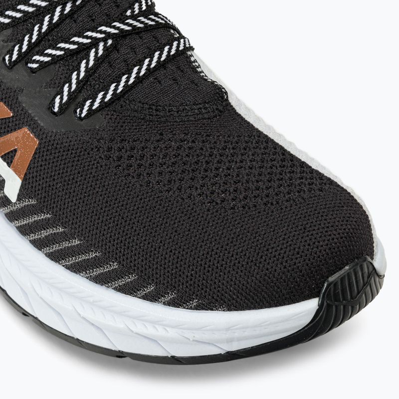 HOKA men's running shoes Carbon X 3 black and white 1123192-BWHT 7