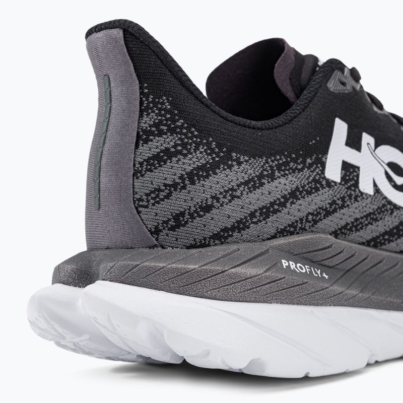 HOKA Mach 5 men's running shoes black 1127893-BCSTL 8