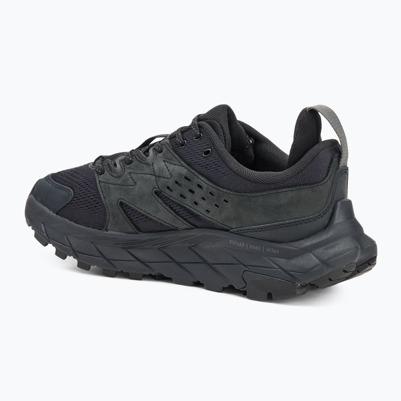 Men's hiking boots HOKA Anacapa Breeze Low black/black 3