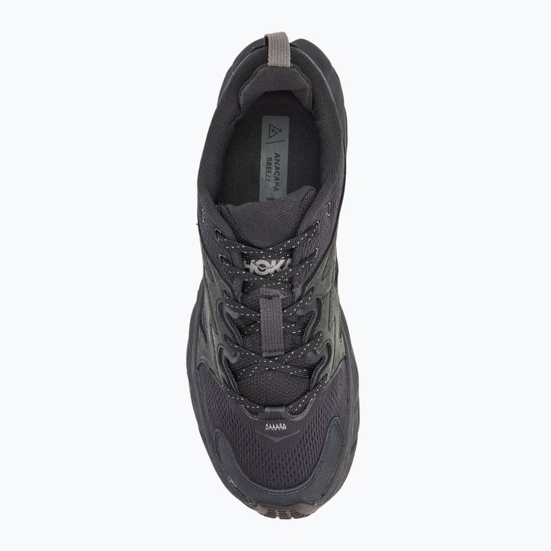 Men's hiking boots HOKA Anacapa Breeze Low black/black 5