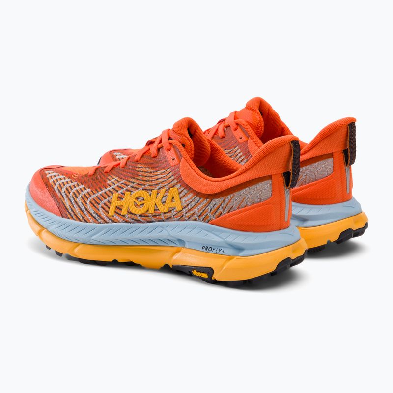 HOKA men's running shoes Mafate Speed 4 puffins bill/summer song 3